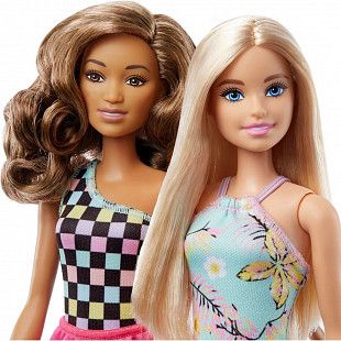 Игровой набор Barbie Малибу и Бруклин с машиной и лодкой (GXD66)