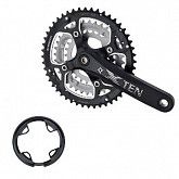 Система Prowheel TEN-751 (48-36-26T) шатун 175мм