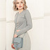 Сумка женская Ors Oro OMS-0171 grey