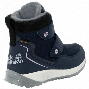 Ботинки детские Jack Wolfskin Polar Wolf Texapore Mid Vc K dark blue / off-white