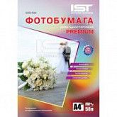Фотобумага IST Premium шелковистая (шелк) односторонняя 260гр/м, A4, 50л