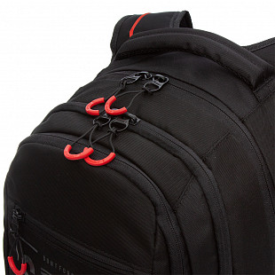 Рюкзак городской GRIZZLY RU-138-3 /3 black/red