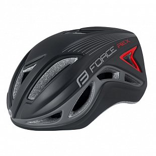 Велошлем Force Rex black/grey
