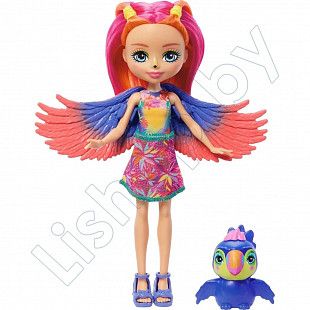 Кукла Enchantimals Тукан Триппи и питомец Канопи (FNH22 HRX83)
