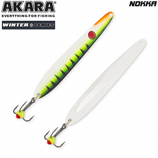 Блесна зимняя Akara Ice Nokka 75 18-Sil/Sil AI-NOK-75-18-SIL/SIL
