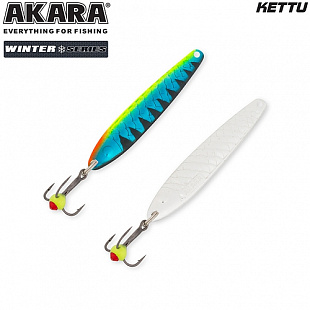 Блесна зимняя Akara Ice Kettu 50 30-Sil/Sil AI-KET-50-30-SIL/SIL