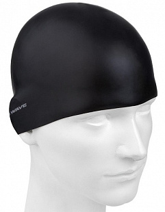 Шапочка для бассейна (плавания) взрослая Mad Wave Reverse Champion black/white