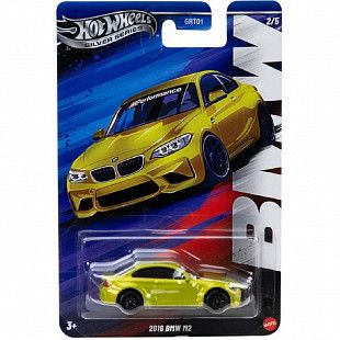 Машинка Hot Wheels Silver Series 2016 BMW M2 Gold (GRT01 JBY55)