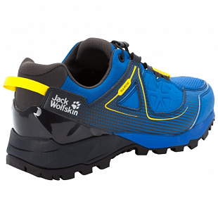 Водонепроницаемые кроссовки мужские Jack Wolfskin Cascade Hike Xt Texapore Low M blue / yellow