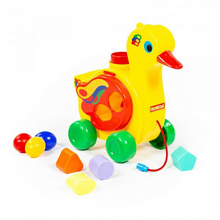 Игрушка Полесье Уточка-несушка (в сеточке) 6219