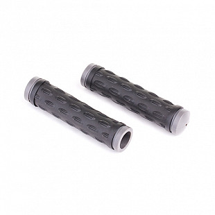 Грипсы HY-500-3 L-128 black/grey