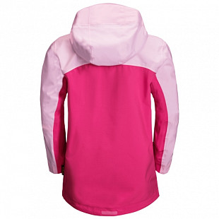 Куртка детская Jack Wolfskin Saana Jacket Girls pink peony