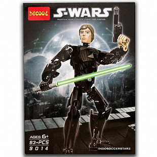 Конструктор Decool Звездные войны Люк Скайуокер (82 элем.) (9014)