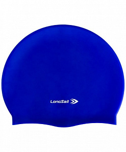 Шапочка для плавания LongSail силикон dark blue