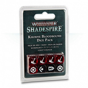 Набор кубов Games Workshop Warhammer Underworlds Shadespire: Khorne Bloodbound Dice 110-10