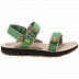 Сандалии мужские Jack Wolfskin Outfresh Deluxe Sandal M green / brown
