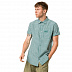 Рубашка мужская Jack Wolfskin El Dorado Shirt Men emerald green checks