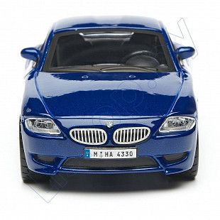 Коллекционная машина Bburago 1:32 BMW Z4 M Coupe (18-43007) blue