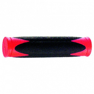 Ручки руля Velo Резиновые 130 мм 5-410361 Black/Red