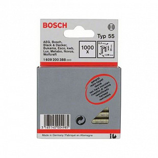 Скрепки Bosch 26/6" мм (1000 штук) 1609200388