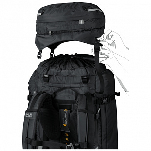 Походный рюкзак Jack Wolfskin Denali 75 Men phantom 2008441-6350