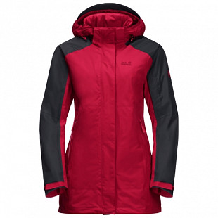 Куртка женская Jack Wolfskin Brecon Range Jkt W scarlet