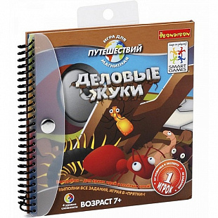 Магнитная игра Bondibon Деловые жуки ВВ0885 SGT 230 RU