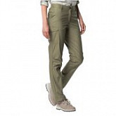 Ветрозащитные брюки женские Jack Wolfskin Lakeside Pants W khaki