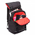 Рюкзак GRIZZLY RU-810-1 black/red
