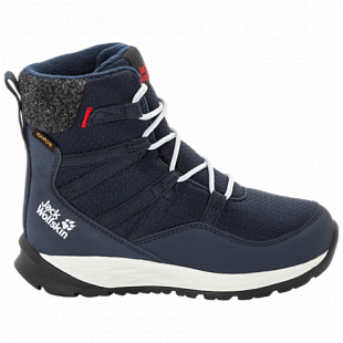 Ботинки детские Jack Wolfskin Polar Bear Texapore High K dark blue / off-white