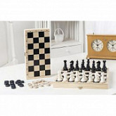 Игра 2 в 1 дорожная (Шахматы, шашки) 126-16