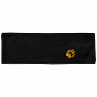 Повязка на голову Jack Wolfskin Real Stuff Headband Kids black 1908141-6000