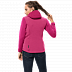 Джемпер женский Jack Wolfskin Tasman Jacket W pink fuchsia
