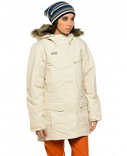 Куртка женская Jack Wolfskin Alberta Parka Women white