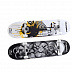 Скейтборд Hudora Skateboard Freak ABEC 5 Grey