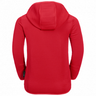 Джемпер детский Jack Wolfskin Modesto Hoody Kids peak red