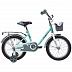 Велосипед Novatrack Maple 14" (2019) Grey/Green 144MAPLE.GR9