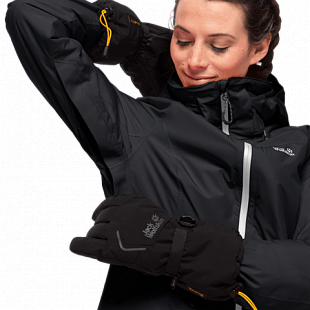 Куртка женская Jack Wolfskin Powder Mountain Jacket W black