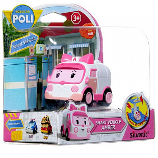 Игрушка Robocar Poli Эмбер - Умная машинка (6 см) 83242