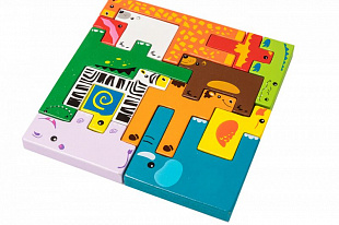 Пазл деревянный Bradex Забавные зверюшки DE 0319