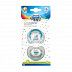 Пустышка Canpol babies Wild Nature Силиконовая Симметричная 18+ мес., 2 шт. (23/956) grey