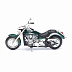 Масштабная модель мотоцикла Maisto 1:18 Kawasaki Vulcan (39300)