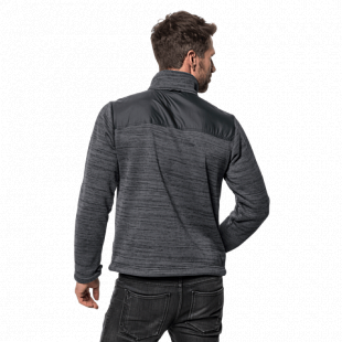 Джемпер мужский Jack Wolfskin Aquila Jacket Men dark iron