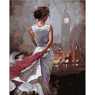 Картина по номерам Picasso По улицам вечернего Лондона PC4050333