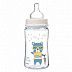 Антиколиковая бутылочка для кормления Canpol babies Easy Start BONJOUR PARIS с широким горлышком 240 мл., 3 мес.+ (35/232_blu) blue