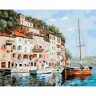 Картина по номерам Picasso Городской причал PC4050221