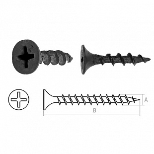 Саморез Starfix 3.9х65 мм для монтажа ГКЛ к дереву (4000 шт) 1154093913