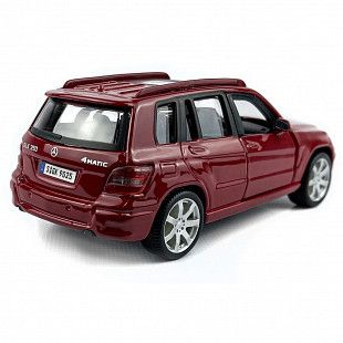 Коллекционная машина Bburago 1:32 Mercedes-Benz GLK-Class (18-43016) red