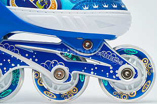 Роликовые коньки Sundays set blue PW-153B-5D