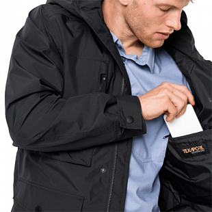 Куртка мужская Jack Wolfskin Bridgeport Jacket black
